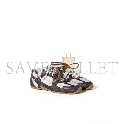 MIU MIU X BALANCE 530 SL EMBELLISHED CALFSKIN SNEAKERS 5E165E MIU MIU X BALANCE 530 SL EMBELLISHED CALFSKIN SNEAKERS 5E165E